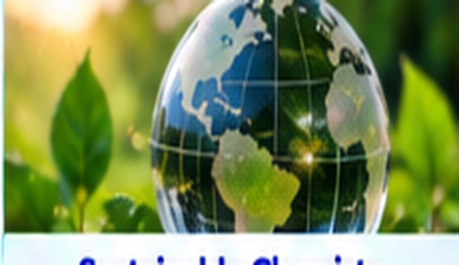 Sustainable chemistry concept
